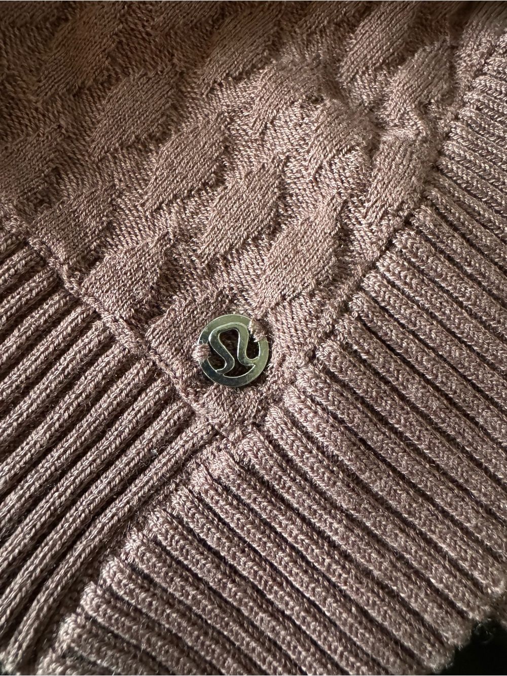 lululemon Divinity Cashmere-blend Poncho in Spanish Oak SPNO NWOT OS - Picture 11 of 11